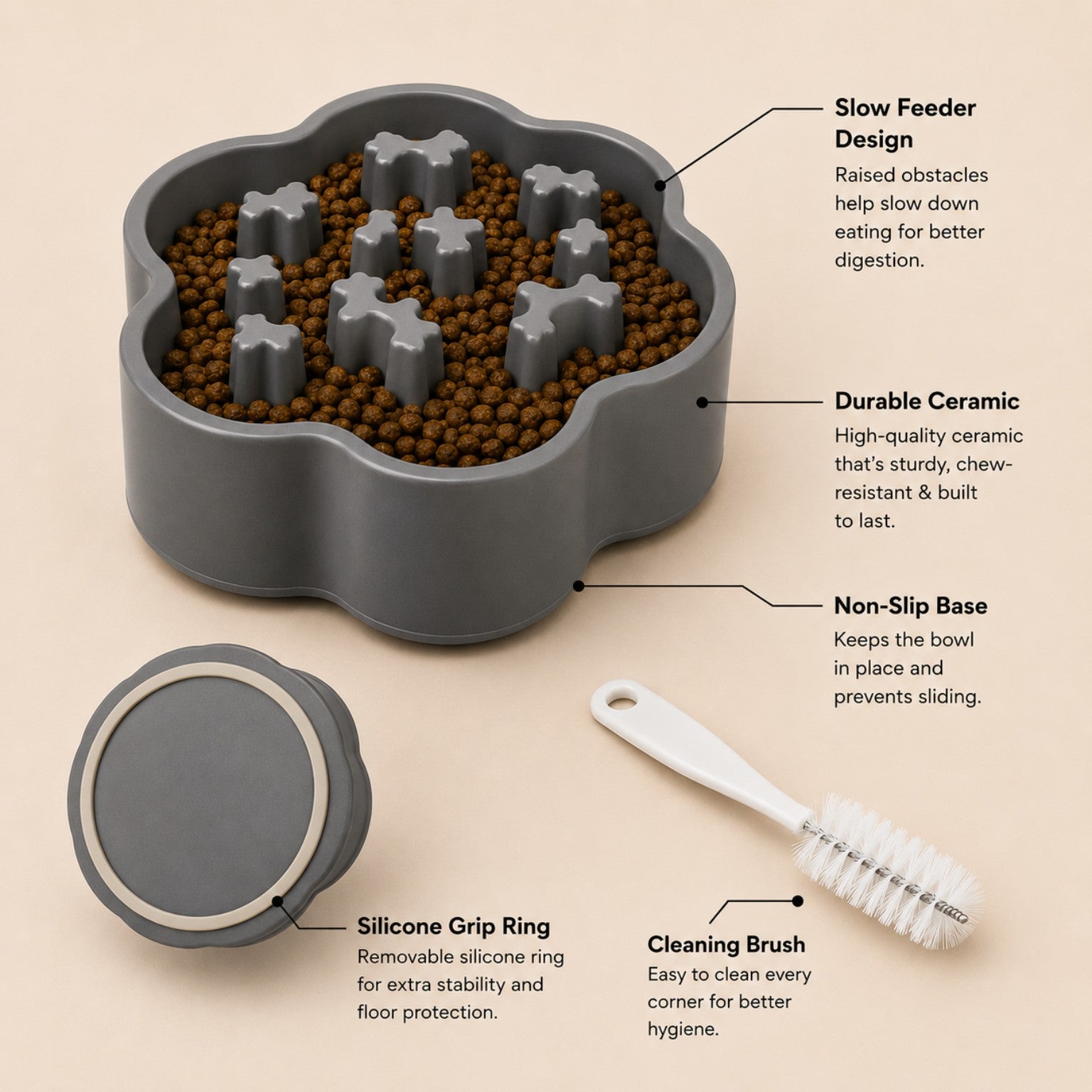 Velto SlowFeast Interactive Feeder Bowl