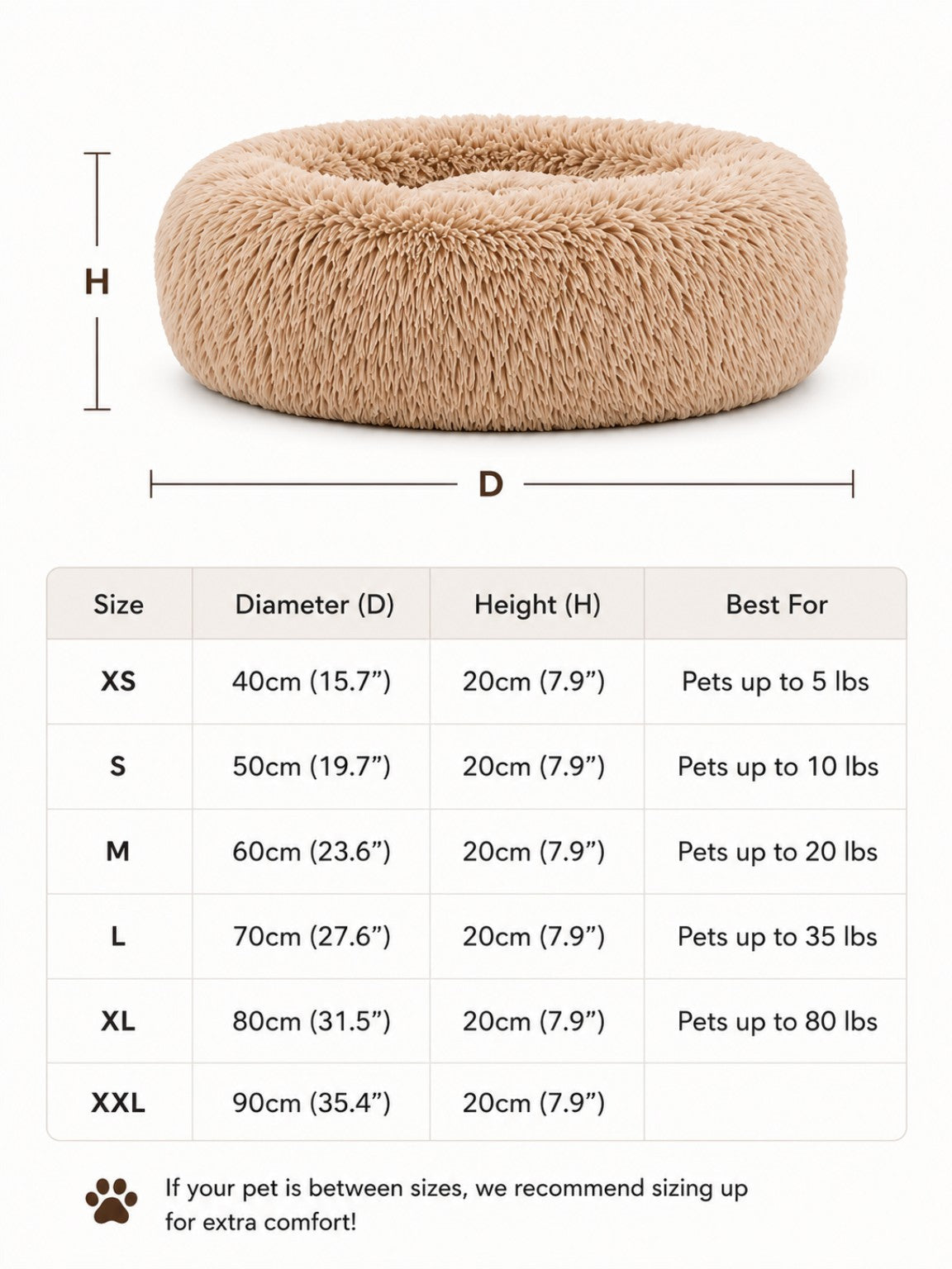 Velto CloudNest Calming Pet Bed