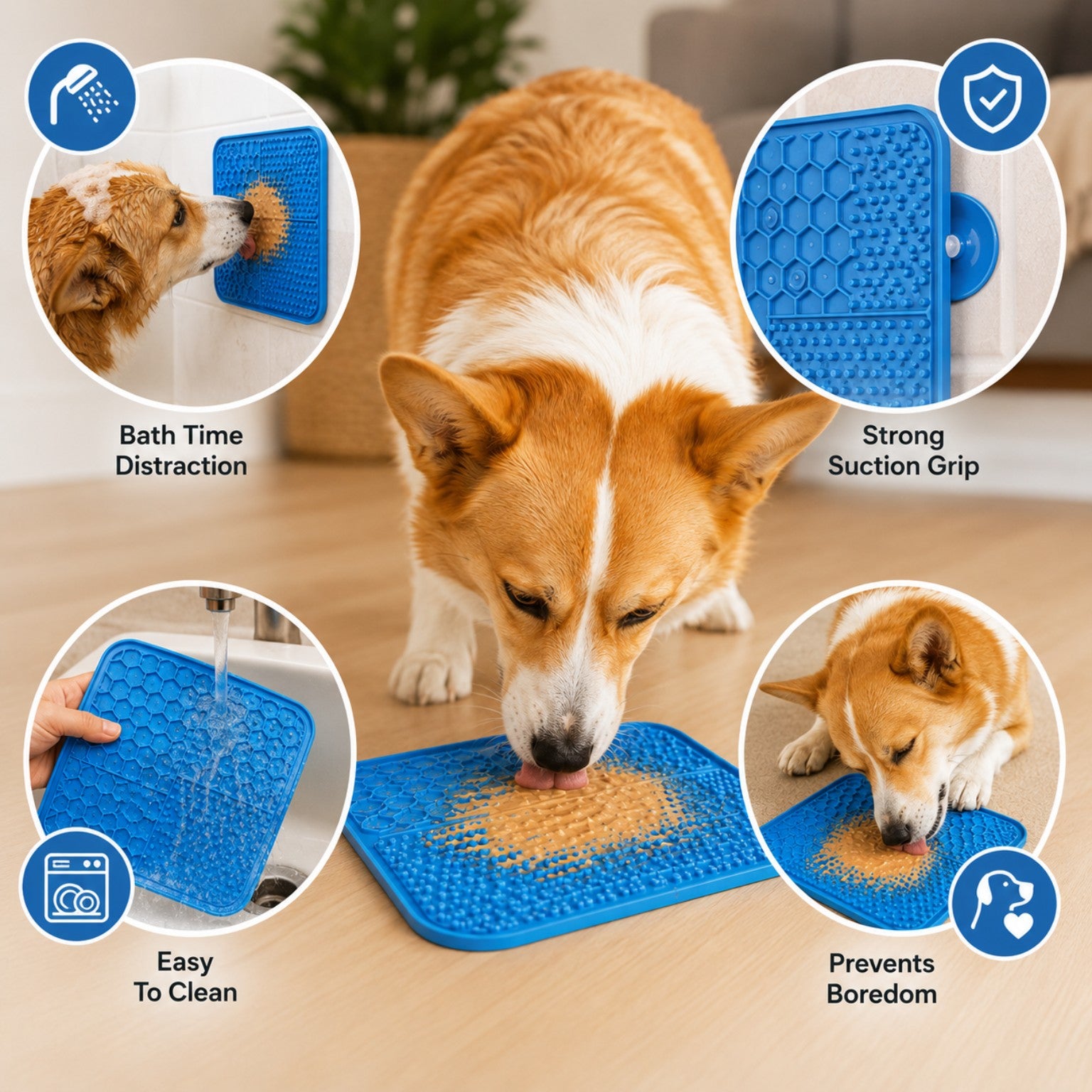 Velto CalmLick Interactive Feeding Mat